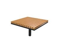 Banc urbain Banc en bois Modulaire Bois Durable Design moderne