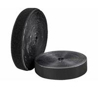 Bande à scratch autocollante - PEARL - 25 mm x 8 m - Supporte jusqu'à 20 kg - Multi-usages - Nylon flexible