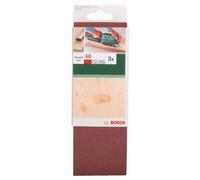 Bande abrasive 65x410 mm , G60, RW, non perforé, fixation étrier - 3 pièces