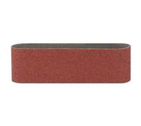Bande abrasive 75x508 mm , G80, RW, non perforé, fixation étrier - 3 pièces