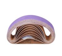 Bande Abrasive Bandes abrasives 30x330mm, grain 80/120/240, for le polissage du bois et métal, 1 pièce pour Ponçage