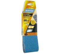 Bande abrasive - blue tech - lot de 2 - grain 36 - 75x457 mm