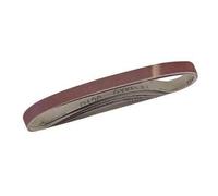 BANDE ABRASIVE DE 13 x 457- ASSORTIMENT DE 5 BANDES LIME ELECTRIQUE