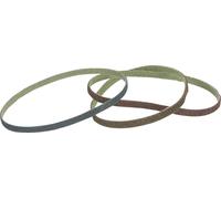 Bande abrasive en non-tissé SCXF, longueur 2000 mm, largeur 75 mm, grain moyen 180, rouge