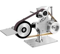 Bande abrasive, ponceuse à bande, ponceuse à bande réglable, ponceuse à bande sans balais, ponceuse électrique, machine de ponçage, affûteur, meuleuse de banc, multifonctionnelle, pour le travail du b