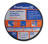 Bande acoustique sous parquet - 50 mm - 30 m - Tramiband TRAMICO