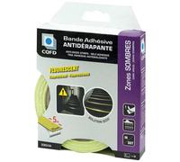 Bande adhésive antidérapante 5 m x 25 mm fluorescente