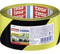Bande adhésive de marquage tesa® SIGNAL tesa 58133-00000-00 jaune, noir (L x l) 66 m x 50 mm acrylate 1 pc(s)