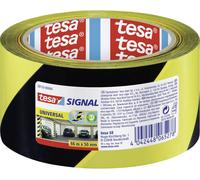 tesa Bande adhésive marquage SIGNAL 58133 – 66 m x 50 mm – jaune/noir – acrylate