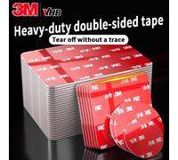 Bande adhésive double face forte 3M pour voiture, fixe, haute viscosité, éponge spéciale VHB, peut être personnalisée Round-5pcs