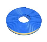 Bande adhésive en PVC, 1 mètre, bande d'étanchéité, protection d'angle de bord Table d'armoire, feuilles placage meubles, décoration(Blue,18 mm)