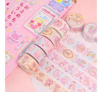Bande Adhésive Ours Washi, Mignon, Animal, Chat, Lapin, Pour Ordinateur Portable, Stickers Et Décalcomanies, Décor Pour Maison Et Ordinateur Portable, Diy Bricolage, Cadeaux Pour Filles, 1 Pièce