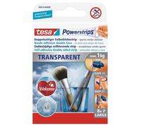 Bande adhésive - tesa - Powerstrips Transparent Large - Fixation amovible - Pack de 8
