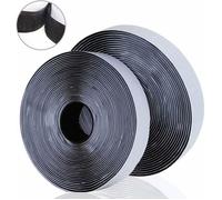 Bande agrippante adhésive scratch autocollant 10 m x 2 cm noir, pour moustiquaire fenêtre
