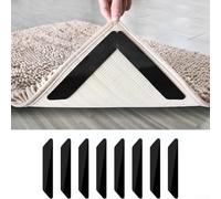 Bande antidérapante pour moquette lavable réutilisable amovible en mousse PU antidérapant pour bois dur pour carrelage, sols et meubles, coupe facile, ajustement personnalisé