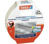 Bande antidérapante tesa 55587-00000-11 transparent (L x l) 5 m x 25 mm acrylate 1 pc(s)