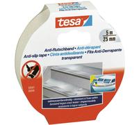 Bande antidérapante tesa 55587-00000-11 transparent (L x l) 5 m x 25 mm acrylate 1 pc(s)