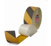 tesa Antidérapant 60951 DIN 51130 50mmx15m noir-jaune x1 morceau