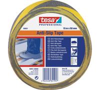Bande antidérapante tesa 60951-00000-00 tesa® Professional noir, jaune (L x l) 15 m x 50 mm 1 pc(s)