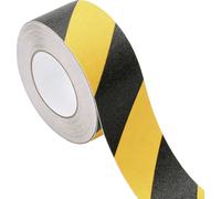 Bande antidérapante TOOLCRAFT ANST509M-YB 1563974 noir, jaune (L x l) 9 m x 50 mm 1 pc(s)