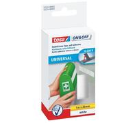 Bandes Velcro blanche TESA