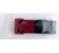 Bande auto-agrippante TRU COMPONENTS 690-330-Bag 1586393 avec boucle partie velours et partie agrippante (L x l) 600 mm x 38 mm noir, rouge 2 pc(s)