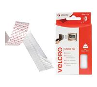 Bande auto-agrippante VELCRO® VEL-EC60210 VEL-EC60210 à coller partie velours et partie agrippante (L x l) 1000 mm x 20