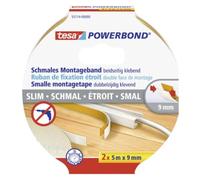Bande Autocollante Serrée TESA 55714 9 x 5 mm 5 m (2 Pièces)
