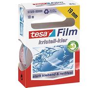 Bande Autocollante Tesa Film Crystal Clear 10m X 19mm Transparent Blister