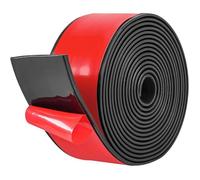 Bande caoutchouc adhésive 40x2mm x3m, anti-vibration antidérapant pour joints/protection sol