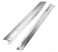 Bande comble-espace cuisine réglable pour four et plan(T-15 Silver) | Acier 304 pour robuste, résiste chaleur intense, nettoyage pour facile, fini anti-traces, durée de vie longue