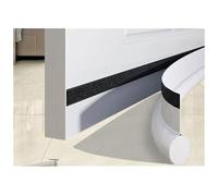 Bande Coupe-Vent De Porte 4 Colors Door Bottom Seal Strip Soundproof Insulation Wind Under Door Draft Stopper Blocker Weather Strip For Interior Exteriors(White)