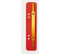 Bande d'agrafes Leitz 37010025 35x158mm carton rouge 250 pcs/paquet