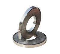 Bande d'aluminium en acier inoxydable 301 | Rouleau de papier d'aluminium en acier inoxydable 0,1-1 × 5-30 × 5000 mm(0.5x15x5000mm)