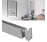 Bande de blocage en U,. Bloqueurs de lumière occultants à canal en U, rail latéral multicolore, plusieurs tailles, paquet 2(Gray 2 Pcs,160cm(63in))