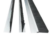 Bande de brosse en alliage d'aluminium for usage industriel anti-poussière | , Joint for portes, armoires for machines et équipements(Type(H),70mm/2.76in)