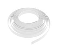Bande de Chant Adhésive PVC Blanche, 2cm X 10m, Placage | Surface Lisse, Découpe Facile, Forte Adhérence, pour Meubles, Armoires, Tables et Rénovation