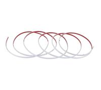 Bande de Chant en PVC Blanc en U, Découpe sur Mesure, Protection | Meubles, Portes et Armoires, Usage la Cuisine ou Boutique, Profil Flexible, Pose Simple, Anti-chocs