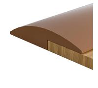 Bande De Chant En PVC De 1 M, Parquet Autocollant Sans Clous Et Matériau De Finition For Moquette, 3,5 Cm De Large, Différence De Hauteur Inférieure À 5 Mm.(Brown,30mm(1.18in))