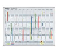 Bande de dates pour tableau planning JK1203, blanc