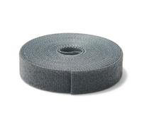 Bande de fixation velcro perforée Gris Foncé One Size