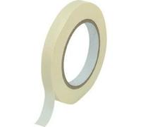 Bande de masquage TOOLCRAFT 93038c187 1563969 blanc (L x l) 50 m x 12.5 mm caoutchouc