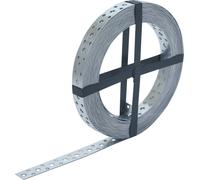 Bande de montage galvanisée 20 x 1,5 mm - Rouleau de 25 mètres
