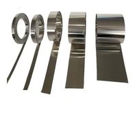 Bande de nickel pur, bande d'acier inoxydable, 1 mètre, haute élasticité, épaisseur 0,3 mm, bande fine, largeur 5/8/10/15/20/25/30/35/40/45/50 mm