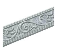 Bande de plinthe auto-adhésive en mousse Dado Rail | Moulure de garniture murale à décoller et à coller for la décoration intérieure(230cm X 5cm X 4mm-08)