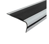Bande de protection antidérapante en caoutchouc auto-adhésive pour marches d'escalier intérieures et extérieures - Durable et facile à installer