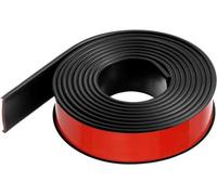 Bande de protection d'angle flexible en TPE noire, 36 mm x 3 000 mm, autocollante