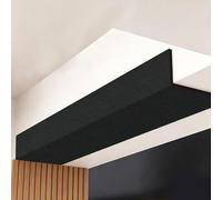 Bande de Protection en Mousse Auto-adhésive Anti-Collision, Découpable, pour la Maison, Le Garage, Le Bureau, Les Meubles, Les Escaliers et Les Angles de Murs(Black,30x100cm)