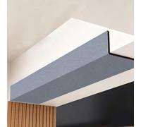 Bande de Protection en Mousse Auto-adhésive Anti-Collision, Découpable, pour la Maison, Le Garage, Le Bureau, Les Meubles, Les Escaliers et Les Angles de Murs(Gray,90x200cm)