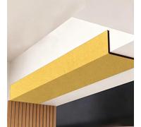 Bande de Protection en Mousse Auto-adhésive Anti-Collision, Découpable, pour la Maison, Le Garage, Le Bureau, Les Meubles, Les Escaliers et Les Angles de Murs(Yellow,90x100cm)